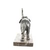 Image 7 : R. Berg Bronze Elephant Sculpture On Marble Base