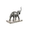 Image 8 : R. Berg Bronze Elephant Sculpture On Marble Base