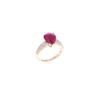 Image 2 : 4.09ct Ruby VS Diamond & 14k Yellow Gold Ring