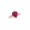 Image 8 : 4.09ct Ruby VS Diamond & 14k Yellow Gold Ring