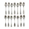 Image 1 : 1900-1920s Three Sets of Sterling Spoons (14)