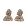 Image 1 : Mid 1900s Cast Iron Native American Bookends