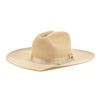 Image 1 : The Route 66 Stetson Cowboy Hat 6 7/8" 1960-80s