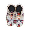 Image 1 : Northern Cheyenne Beaded Hide Men's Moccasins