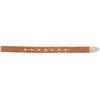 Image 9 : 20th C. Genuine Leather & Sterling Overlay Belt