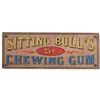 Image 2 : Sitting Bull's 5c Chewing Gum Painted Sign c. 1930