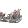 Image 2 : Alaskan Inuit Soapstone Dogsled Carving Mid 1900s