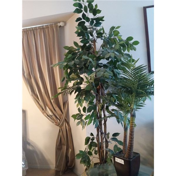 Artificial Palm Tree 32H  & Artificial Fig Tree 80H