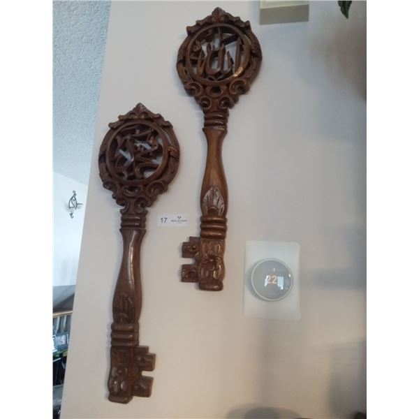 Traditional Arabic Carved Keys