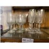 Image 1 : Festive Crystal Drinking Glasses - Champagne & Wine Glasses