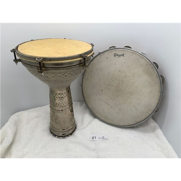 Stuart Japan Tambourine & Drum