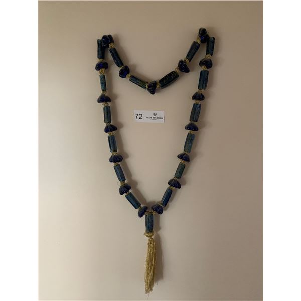 Decorative Blue Necklace