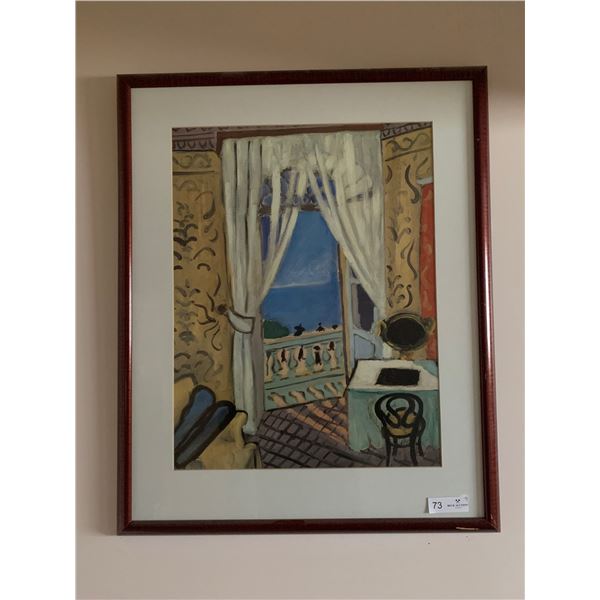 Painting By Bartlett - Northumberland Place 26Wx32H