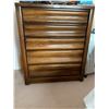 Image 1 : Oak Tall Boy Dresser - Bought From Campbell Furniture 38Wx18Dx45H