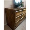 Image 3 : Oak Dresser With Mirror - Bought From Campbell Furniture 64Wx18Dx30L Mirror 45H