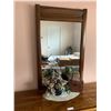 Image 4 : Oak Dresser With Mirror - Bought From Campbell Furniture 64Wx18Dx30L Mirror 45H
