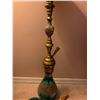 Image 3 : Blue Crystal And Brass Hookah With Attachment & Hose