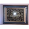 Image 1 : Framed Middle Eastern Tapestry 38Wx29H