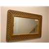 Image 1 : Wicker Woven Vintage Mirror 30Wx21H