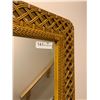 Image 2 : Wicker Woven Vintage Mirror 30Wx21H