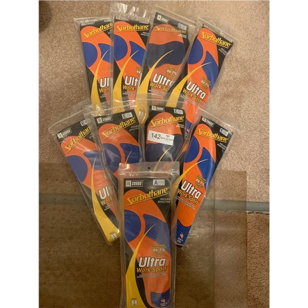 Sorbothane Ultra Work Sport Replacement Insoles - Brand New