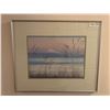 Image 1 : Framed Ocean & Mountain Art By Jeane Durray 24Wx20H