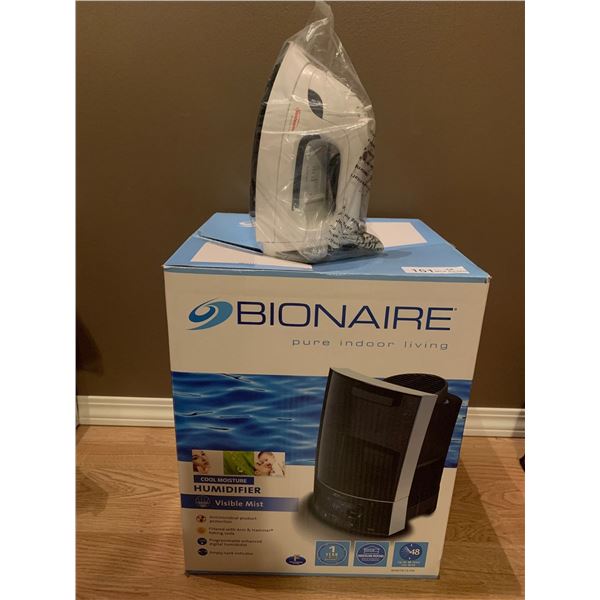 Bionaire Cool Moisture Humidifier & Sunbeam Iron