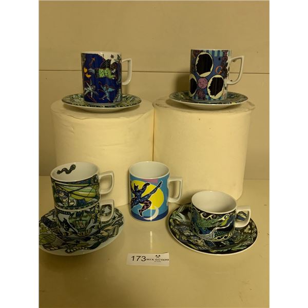 Collectible Vintage Bopla Collectible Coffee Mugs, Tea Mugs, & Saucers