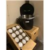 Image 1 : Brand New 16 QT Stock Pot With Lid & Brand New Mugs