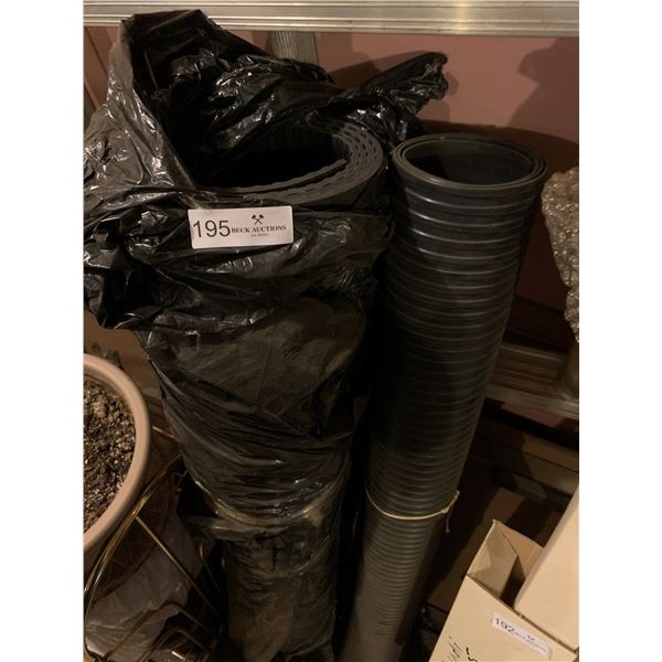 2 Rolls Of Rubber Flooring Mat