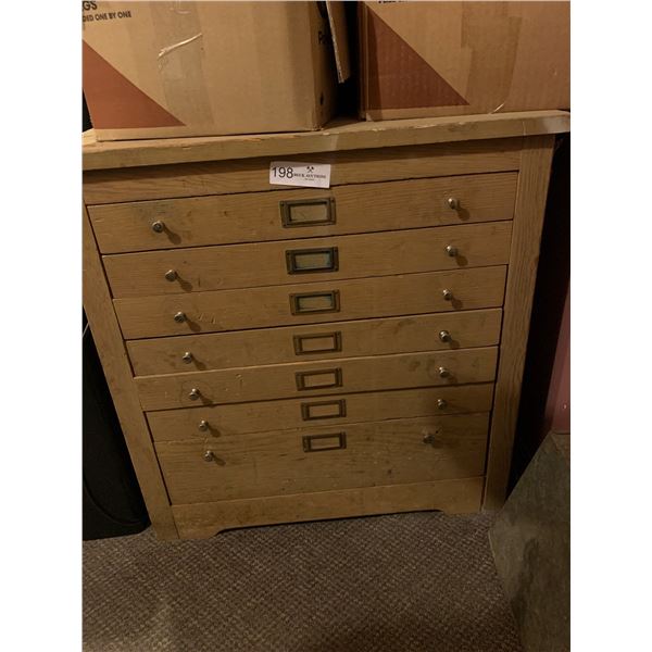 Old Fashion Tool Dresser - Contents Included 23Wx16Dx24H