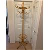 Image 1 : Antique Oak Elegant Coat Rack