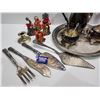 Image 2 : Assorted Silver Plated Serveware, Utensils, Bells