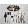 Image 2 : Assorted Vintage Silver & Silver Plated Serveware, incl. 12 Place Utensil Set