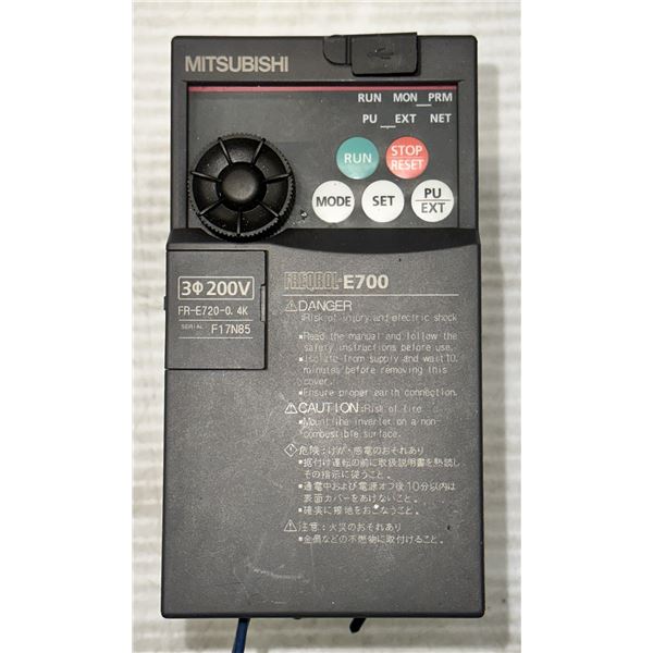 Mitsubishi #FR-E720-0. 4K Inverter