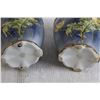 Image 4 : (2) Hand-Painted Nippon Vases - 9" Tall