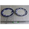 Image 1 : (2) Flowing Blue Plates