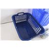 Image 2 : (3) Packs Decorative Filler Rocks, (2) Plastic Bins