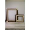 Image 1 : *(2) Vintage Wood Frames - 26.5x31 and 20x17.5