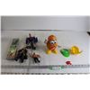 Image 1 : G.I. Joe Soaring Slingshot Glider, (2) Figurines, Transformers Toy, Mrs. Potato Head - Missing Piece