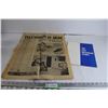 Image 1 : CKX Brandon TV Station Opening Newspaper and History Book - 1950s-60s