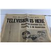 Image 2 : CKX Brandon TV Station Opening Newspaper and History Book - 1950s-60s