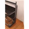 Image 2 : *3-Shelf Metal Store Display Racks - 17" x 32" x 37" Tall