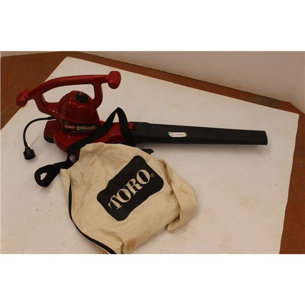 Toro Leaf Blower Vac Metal Impeller - Like New, Clean and Complete