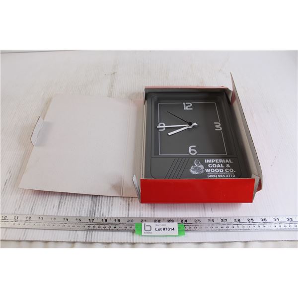 Imperial Coal & Wood Co. Clock - Untested