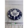 Image 1 : Toronto Maple Leafs Clock - 14" Diameter