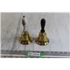 Image 1 : (2) Brass School Bells