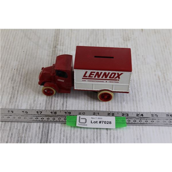 Lennox Air Conditioning Vehicle Coin Bank