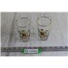 Image 1 : (2) Coronation of Queen Elizabeth II Glasses