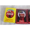 Image 2 : (3) Coca-Cola Card Decks, (2) Coca-Cola Premium Playing Cards in Collector Tin